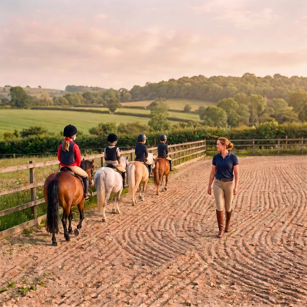 Cours de poney à Saint-Germain-et-Mons, Dordogne
